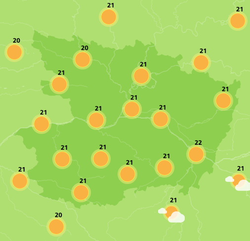 Météo. Beau temps sur le Maine-et-Loire ce mercredi 22 mai 2019.
