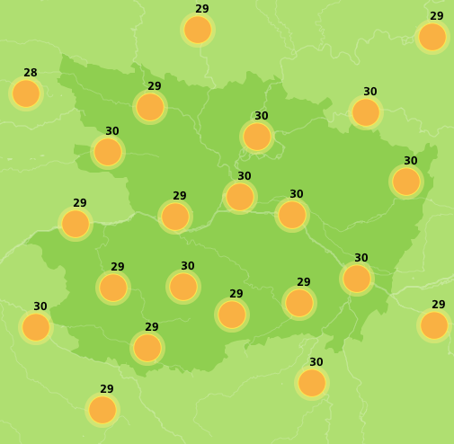 Météo. Très belle journée sur le Maine-et-Loire ce samedi 01 juin 2019.