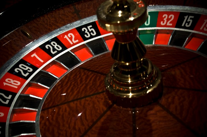 Restauration d'une roulette de jeux de casino