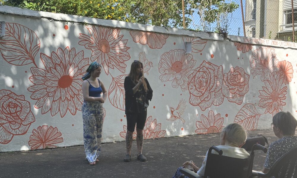 Une fresque intergénérationnelle inaugurée à la Maison Saint Martin