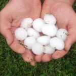 Des grêlons de la taille d’un œuf s’abattent sur le sud de la Manche après la canicule