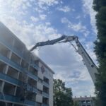 Démolition d’un ensemble immobilier vieux de 60 ans dans le quartier de Monplaisir