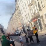 En plein centre-ville d’Angers, un incendie mobilise d’importants secours