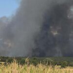 30 hectares déjà brûlés, un incendie menace 100 hectares de végétation dans le Maine-et-Loire