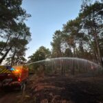 Incendie au Guédeniau : 40 hectares brûlés, 142 pompiers mobilisés, d’importants moyens aériens engagés