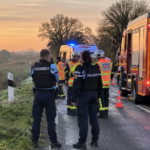 Près d’Angers : il fait plusieurs tonneaux avec sa voiture et s’en sort indemne Une voiture a effectué plusieurs tonneaux dimanche matin à Beaucouzé, près d’Angers. Le conducteur, seul à bord, est sorti indemne avant d’être conduit à l’hôpital.
