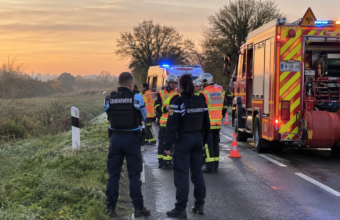 Une voiture a effectué plusieurs tonneaux dimanche matin à Beaucouzé, près d’Angers. Le conducteur, seul à bord, est sorti indemne avant d’être conduit à l’hôpital.