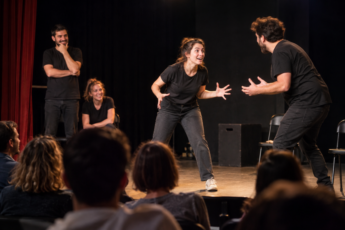 Du 25 au 27 septembre, les Folies Angevines accueillent le premier FITA. Dix troupes d’improvisation angevines proposeront sept spectacles entièrement improvisés.