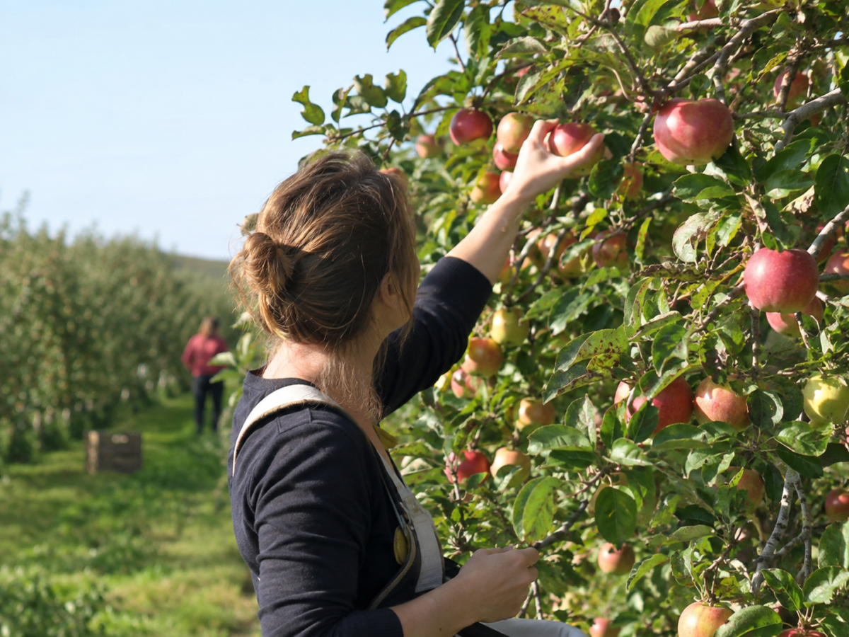 cueillette pommes Maine-et-Loire, cueillette pommes Angers, pommes à cueillir Maine-et-Loire, vergers Maine-et-Loire, pommes bio Angers, verger Angers, cueillette fruits Maine-et-Loire, sortie famille Maine-et-Loire