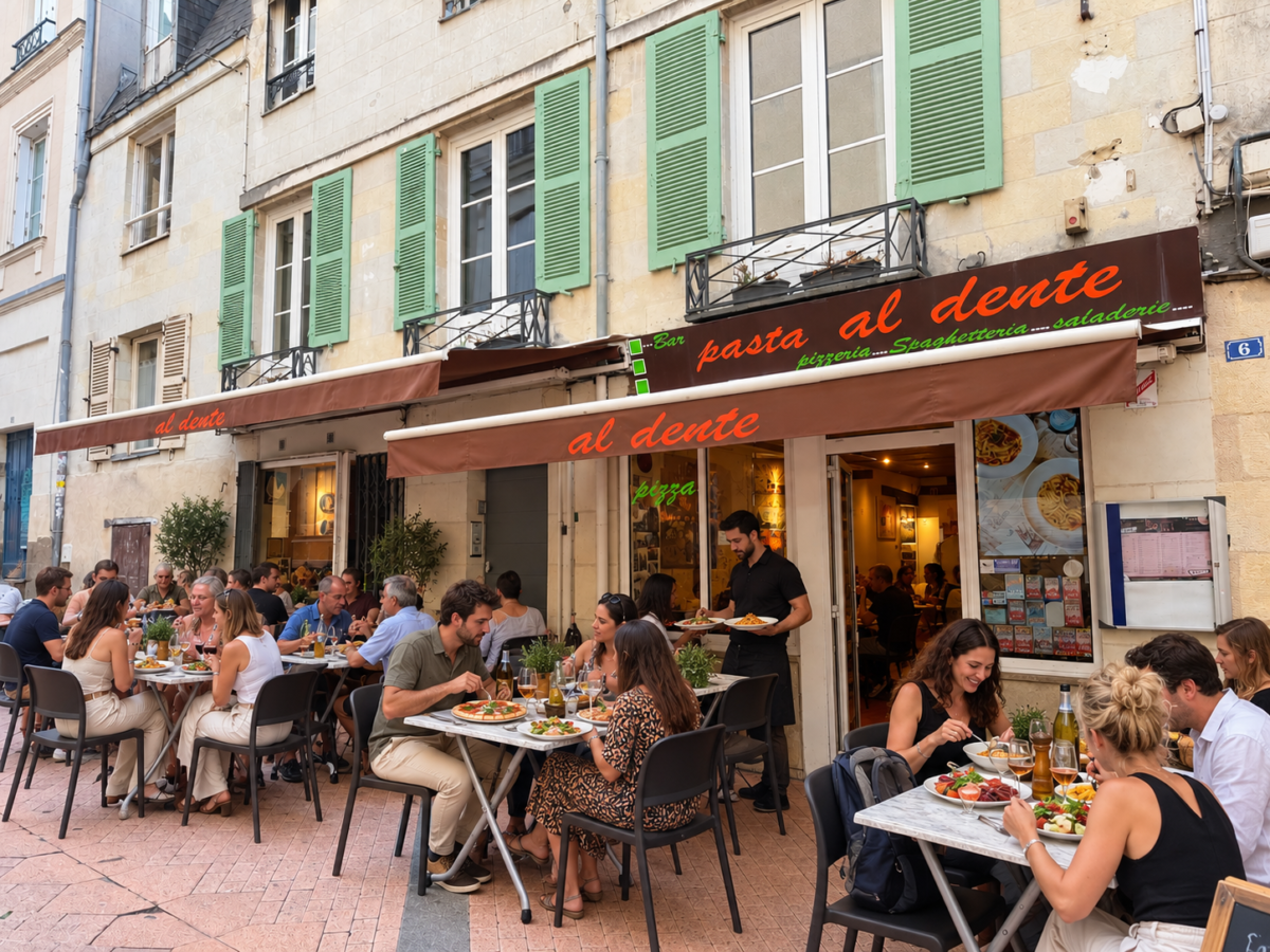 À Angers, Pasta Al Dente fête ses 20 ans. Depuis 2006, les familles Pollara et Presta transmettent ses recettes italiennes et sa passion pour la cuisine maison.