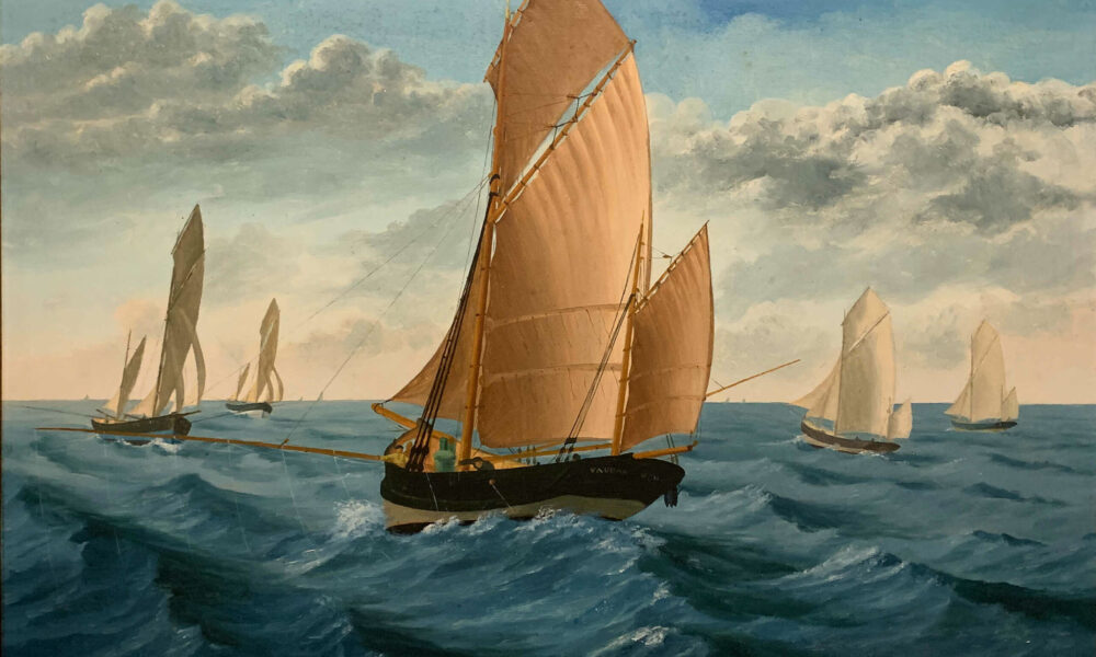Le thonier historique Arawak en détresse dans le port de Royan