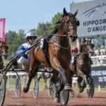Grand National du Trot : les cracks du trot attendus mercredi à Angers Grand National du Trot à Angers avec les chevaux et drivers sur la piste de l'hippodrome d'Angers-Écouflant