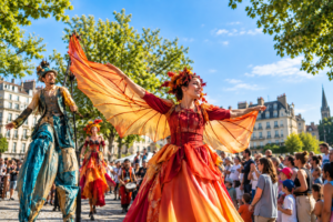 Les artistes investiront une nouvelle fois les rues d’Angers ce dimanche pour la dernière journée des Accroche-cœurs.