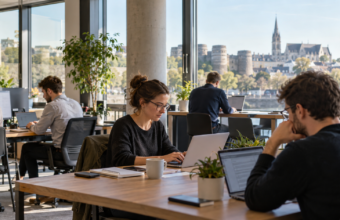 Angers se classe 9e des villes françaises où les employés sont les plus productifs selon une étude menée auprès de 350 dirigeants. Découvrez son classement.