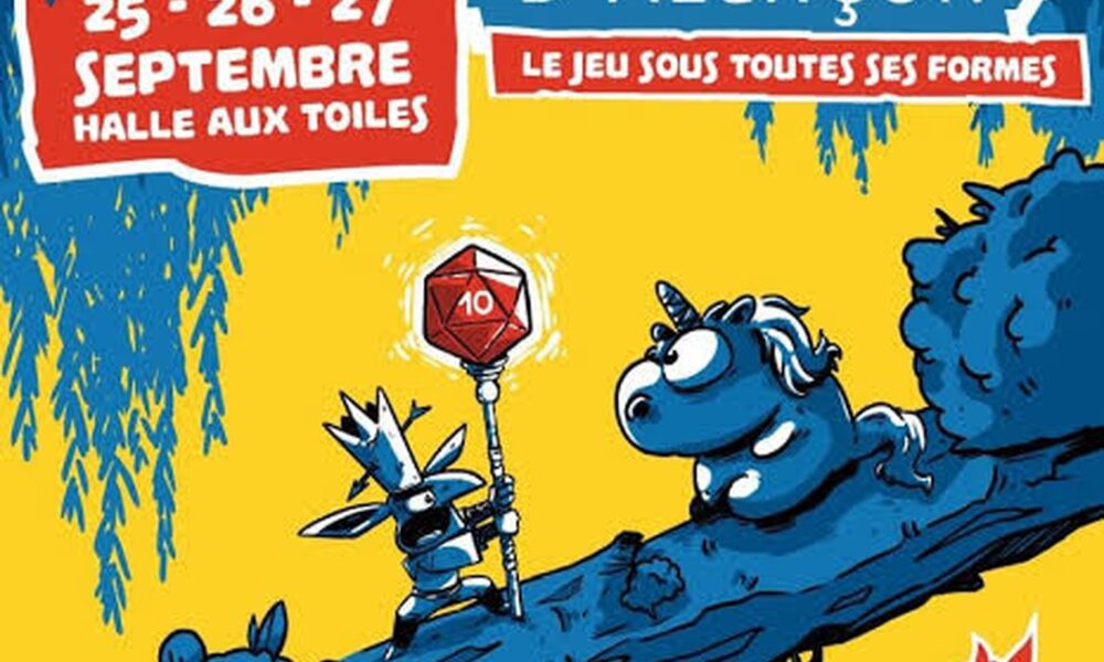 Alençon célèbre dix ans de passion ludique à la Halle aux Toiles