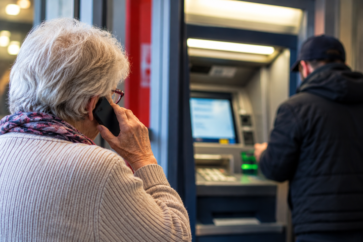 illustration- À Cholet, une femme de 73 ans a été victime d’une escroquerie au faux conseiller bancaire. Identifié grâce à la vidéoprotection, un homme a été condamné en octobre.