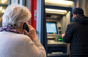 illustration- À Cholet, une femme de 73 ans a été victime d’une escroquerie au faux conseiller bancaire. Identifié grâce à la vidéoprotection, un homme a été condamné en octobre.