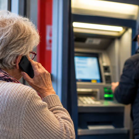 illustration- À Cholet, une femme de 73 ans a été victime d’une escroquerie au faux conseiller bancaire. Identifié grâce à la vidéoprotection, un homme a été condamné en octobre.