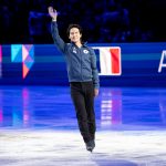 A Angers, Adam Siao Him Fa remporte le Grand Prix de France pour la quatrième fois Adam Siao Him Fa remporte le Grand Prix de France de patinage artistique à Angers avec 284,24 points, devant le Japonais Kao Miura.(Photo by Marcin Golba / NurPhoto via AFP)
