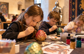 Crédit Angers Info - Ateliers créatifs, enquêtes, gravure sur pierre et animations culturelles : découvrez des idées d’activités pour les enfants pendant les vacances en Maine-et-Loire.
