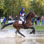 Mondial du Lion : Alexis Goury signe un superbe cross avec Jeroboam Wal, malgré deux secondes qui le font reculer à la troisième place Crédit Mondial du Lion- Au Mondial du Lion, Alexis Goury et Jeroboam Wal signent un beau cross chez les 7 ans. Deux secondes les séparent de la tête avant le saut d'obstacles.