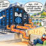 À Angers, l’intelligence artificielle pourrait aussi… chauffer les logements. Bull inaugure son nouveau site à Angers. Avec ses supercalculateurs, l'entreprise prévoit aussi de valoriser la chaleur produite par ses machines pour chauffer des logements.