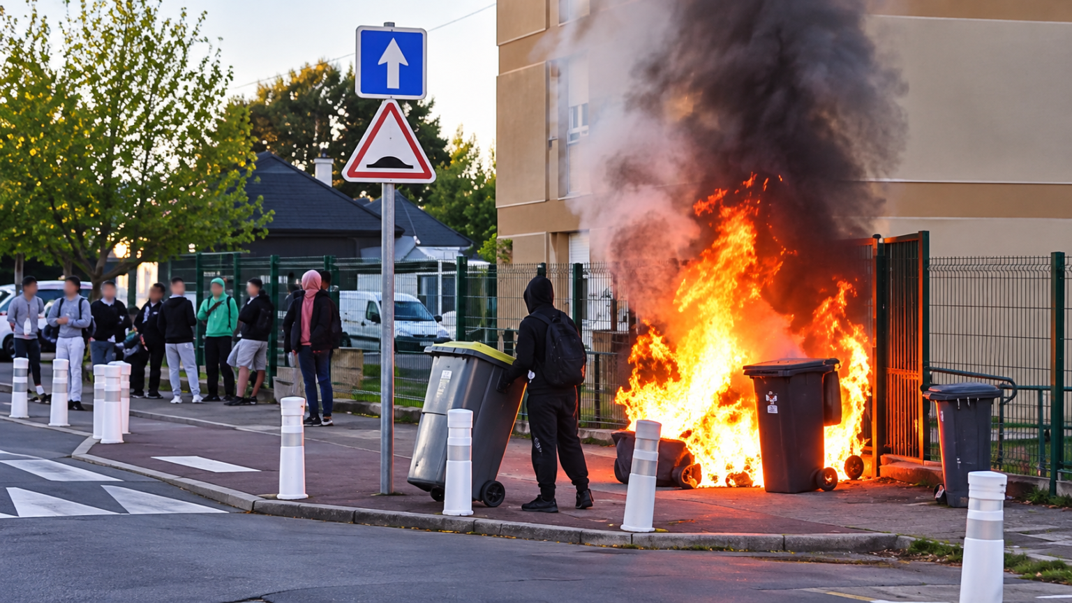 Deux départs de feu volontaires visent un lycée à Poitiers, une enquête ...