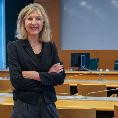 Françoise Grolleau, nouvelle présidente de l'Université d'Angers. ©Université d'Angers - Stéphane Steinmetz