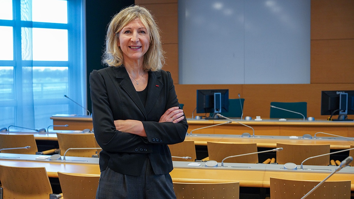 Françoise Grolleau, nouvelle présidente de l'Université d'Angers. ©Université d'Angers - Stéphane Steinmetz