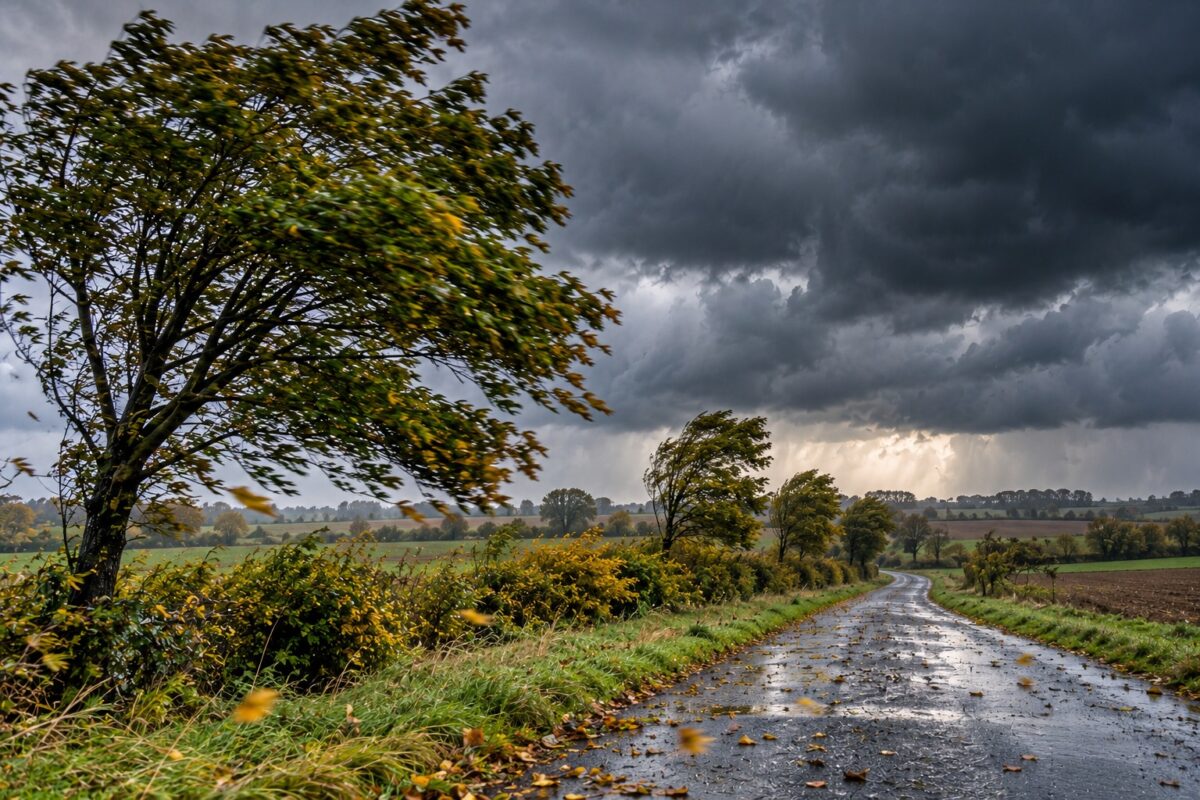 Crédit Angers Info - La tempête AUSTEN va apporter de fortes rafales en Maine-et-Loire ce vendredi 23 octobre. Le département sera en vigilance jaune jusqu’à 18 heures.